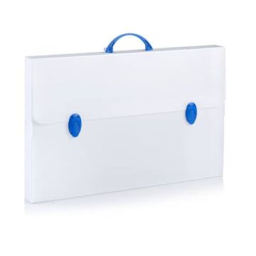 Valigetta in plastica Favorit Every Line colore neutro 36,5x56,5x5,5 cm 100501064