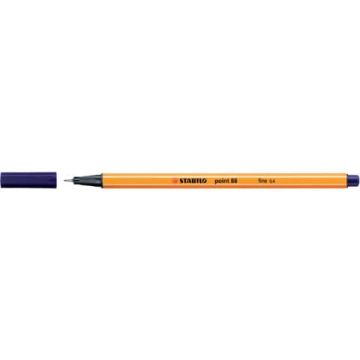 Fineliner Stabilo Point 88® 0,4 mm blu notte 88/22 -14
