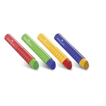 Espositore 24 gomme bianche in vinile Faber Castell TRI Faber-Castell assortiti - 182334