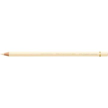Matite colorate permanenti Faber Castell Polychromos mina 3,8 mm conf. 6 pezzi - avorio - 110103