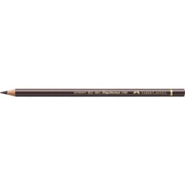 Matite colorate permanenti Faber Castell Polychromos mina 3,8 mm conf. 6 pezzi - terra d'Umbria bruciato - 110280