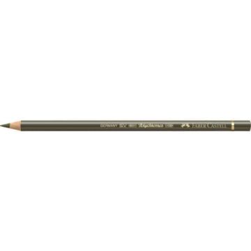 Matite colorate permanenti Faber Castell Polychromos mina 3,8 mm conf. 6 pezzi - verde oliva giallastro - 110173