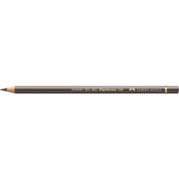 Matite colorate permanenti Faber Castell Polychromos mina 3,8 mm conf. 6 pezzi - torrone - 110178