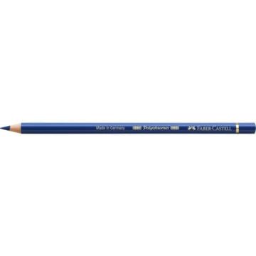Matite colorate permanenti Faber Castell Polychromos mina 3,8 mm conf. 6 pezzi - blu elio rossiccio - 110151