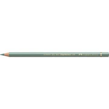 Matite colorate permanenti Faber Castell Polychromos mina 3,8 mm conf. 6 pezzi - verde terra - 110172