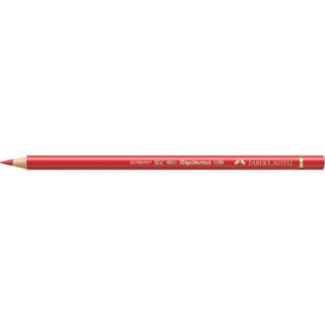 Matite colorate permanenti Faber Castell Polychromos mina 3,8 mm conf. 6 pezzi - rosso scarlatto - 110118