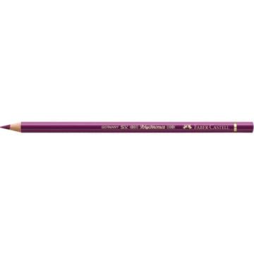 Matite colorate permanenti Faber Castell Polychromos mina 3,8 mm conf. 6 pezzi - magenta - 110133