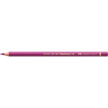 Matite colorate permanenti Faber Castell Polychromos mina 3,8 mm conf. 6 pezzi - rosa porpora medio - 110125