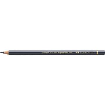 Matite colorate permanenti Faber Castell Polychromos mina 3,8 mm conf. 6 pezzi - grigio freddo VI - 110235