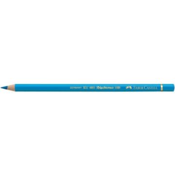 Matite colorate permanenti Faber Castell Polychromos mina 3,8 mm conf. 6 pezzi - blu ftalico - 110110