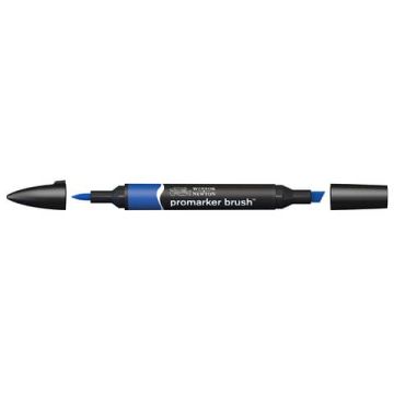Pennarelli doppia punta Winsor&Newton brush royal blue - 0204045