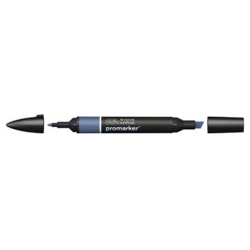 Pennarelli doppia punta Winsor&Newton midnight blue - 0203401