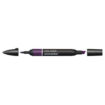 Pennarelli doppia punta Winsor&Newton aubergine - 0203290