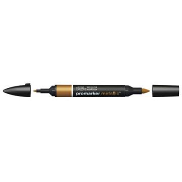 Pennarelli doppia punta Winsor&Newton metallic red gold - 0206690