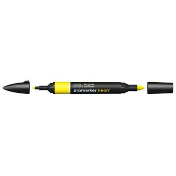 Pennarelli doppia punta Winsor&Newton neon luminus yellow - 0205403