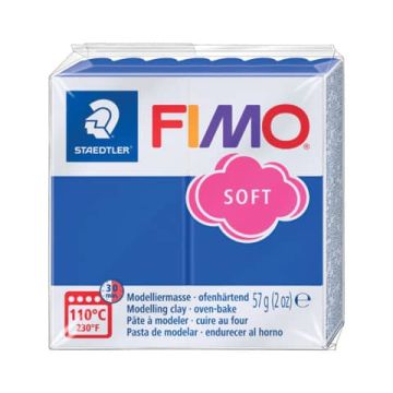 Pasta modellabile Staedtler FIMO® soft 57 g blu brillante - 8020-33