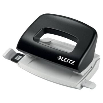 Perforatore a 2 fori con guida Leitz Metal rim Leitz nero 50580095