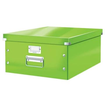 Scatola per archiviazione universale ''L'' Leitz CLICK & STORE 36,9x20x48,2 cm Leitz verde metallizzato - 60450054