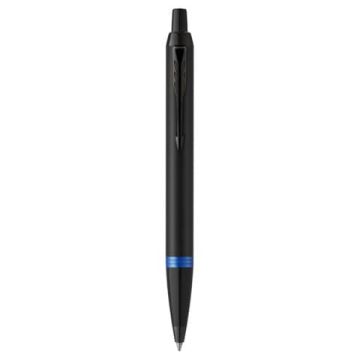 Penna a sfera Parker IM Vibrant Ring Blue punta M Parker 2172941