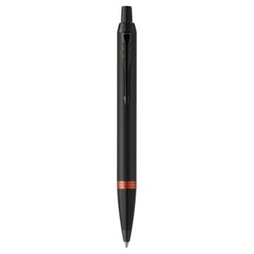 Penna a sfera Parker IM Vibrant Ring Orange punta M Parker 2172946