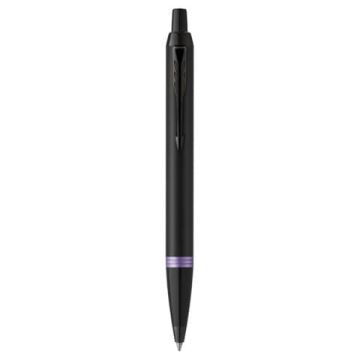 Penna a sfera Parker IM Vibrant Ring Purple punta M Parker 2172951