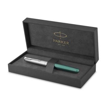 Penna stilografica Parker Sonnet Parker punta F inchiostro nero Parker Green CT 2169362