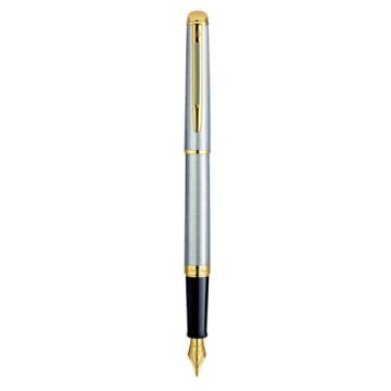 Penna stilografica Waterman Hemisphere GT inchiostro blu Waterman Stainless Steel GT 23K - S0920330