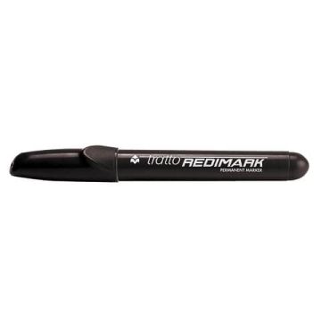 Marcatore permanente Tratto Redimark p. tonda nero F856003