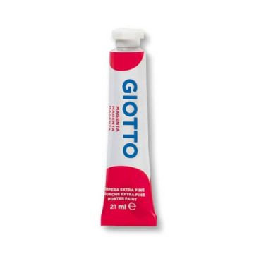 Tempera Giotto Extra ultrafine in tubetto 21 ml magenta F35501000