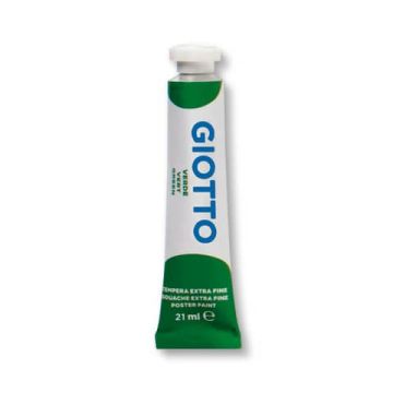 Tempera Giotto Extra ultrafine in tubetto 21 ml verde F35501200