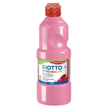 Tempera pronta Giotto Extra Quality in flacone 500 ml rosa F532806