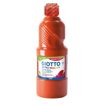 Tempera pronta Giotto Extra Quality in flacone 500 ml rosso scarlatto F532808