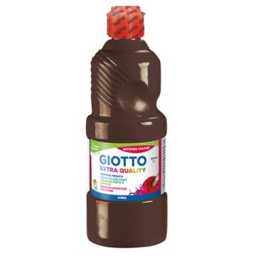 Tempera pronta Giotto Extra Quality in flacone 500 ml terra di Siena bruciata F532825