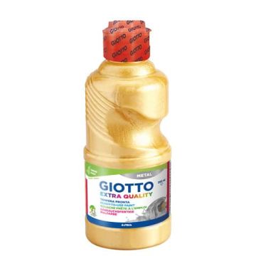 Tempera pronta Giotto metal in flacone 250 ml oro metallizzato F53140100