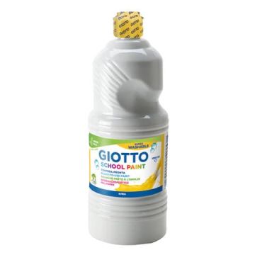 Tempera pronta Giotto School Paint in flacone 1 L bianco F535501