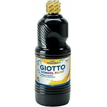 Tempera pronta Giotto School Paint in flacone 1 L nero F535524