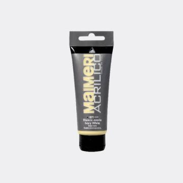 Colore acrilico Maimeri in tubetto 75 ml bianco avorio - M0916021
