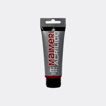 Colore acrilico Maimeri in tubetto 75 ml bordeaux - M0916165