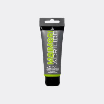 Colore acrilico Maimeri in tubetto 75 ml verde giallastro - M0916323
