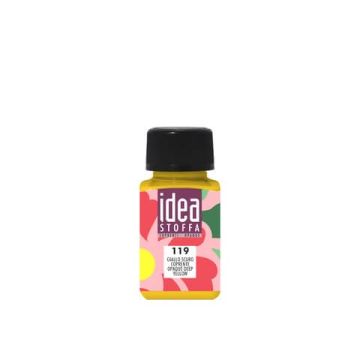 Colore per tessuti Maimeri Idea Stoffa in flacone 60 ml coprente giallo scuro - M5014119