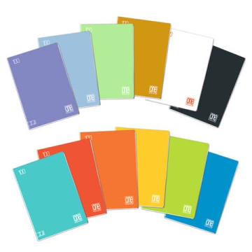 Quaderno Maxi One Color A4 - 100 g/m2 - 24+1 ff - 4F 7184