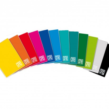Quaderno Maxi One Color A4 - 80 g/m2 - 30+1 ff - 4 mm 6752