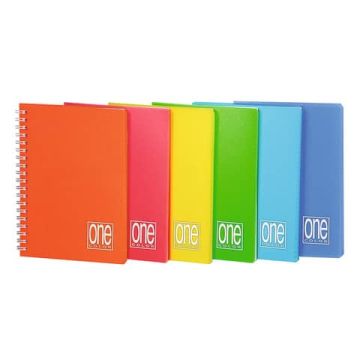 Display quaderno spiralato One Color PPL - 14 pezzi - 12x17cm 80 g/m2 - 80+1 ff con 4 fori - 1R - 5459
