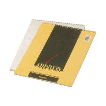 Blocco note spiralato Blasetti Ariston A5 - 60 g/m2 - 60 ff - 1R 7181