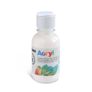 Colore acrilico Primo in bottiglia PET con tappo dosatore 125 ml beige caldo - 402TA125703
