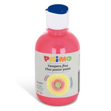 Tempera in bottiglia primi passi Primo 300 ml fucsia fluo 255TF300370