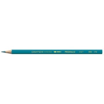 Matite colorate acquerellabili Carand'Ache Prismalo in conf. da 3 pz azzurro cyan - 999170