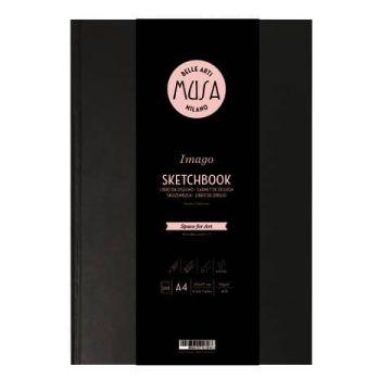 Blocco a libro Imago SKETCH Musa 200 pagine 105 gr formato A4 MU124494