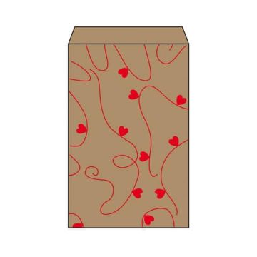 Sacchetto in carta kraft Maniero in conf. da 1000 pz 90x150 mm BCS 9