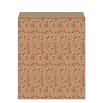 Sacchetto in carta kraft Maniero in conf. da 500 pz 270x350 mm BQS 27X36